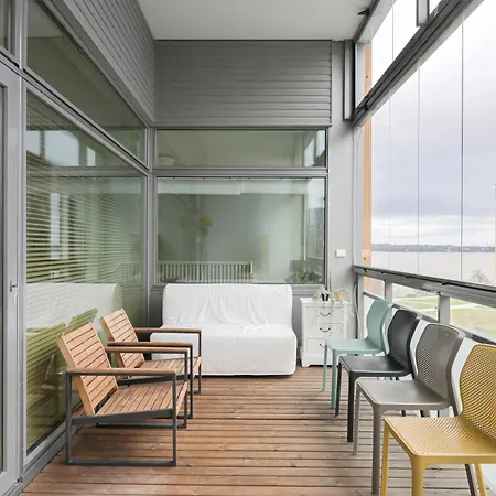 דירה A Beautiful Penthouse With Sauna And Sea View 176m2 *